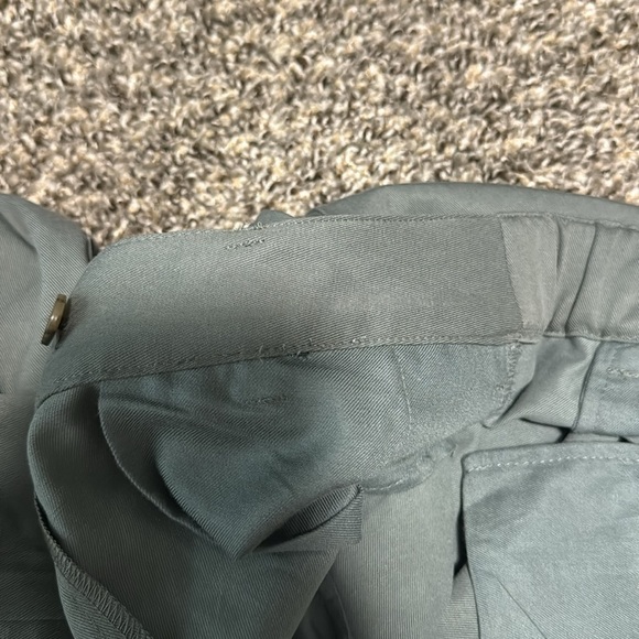 NWT! Banana Republic Gray Succulent 
The Everyday Wide Leg Pant - Size Large - Picture 4 of 8